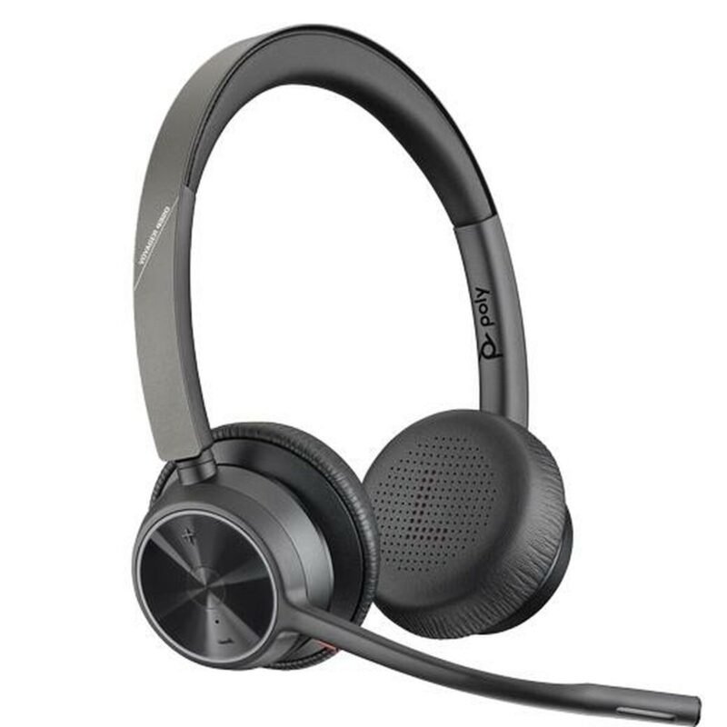 Ausinės su mikrofonu Poly 218473-01 Juoda