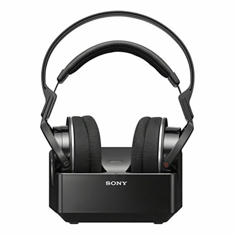 Uždaro tipo ausinės Sony MDR-RF855RK Juoda