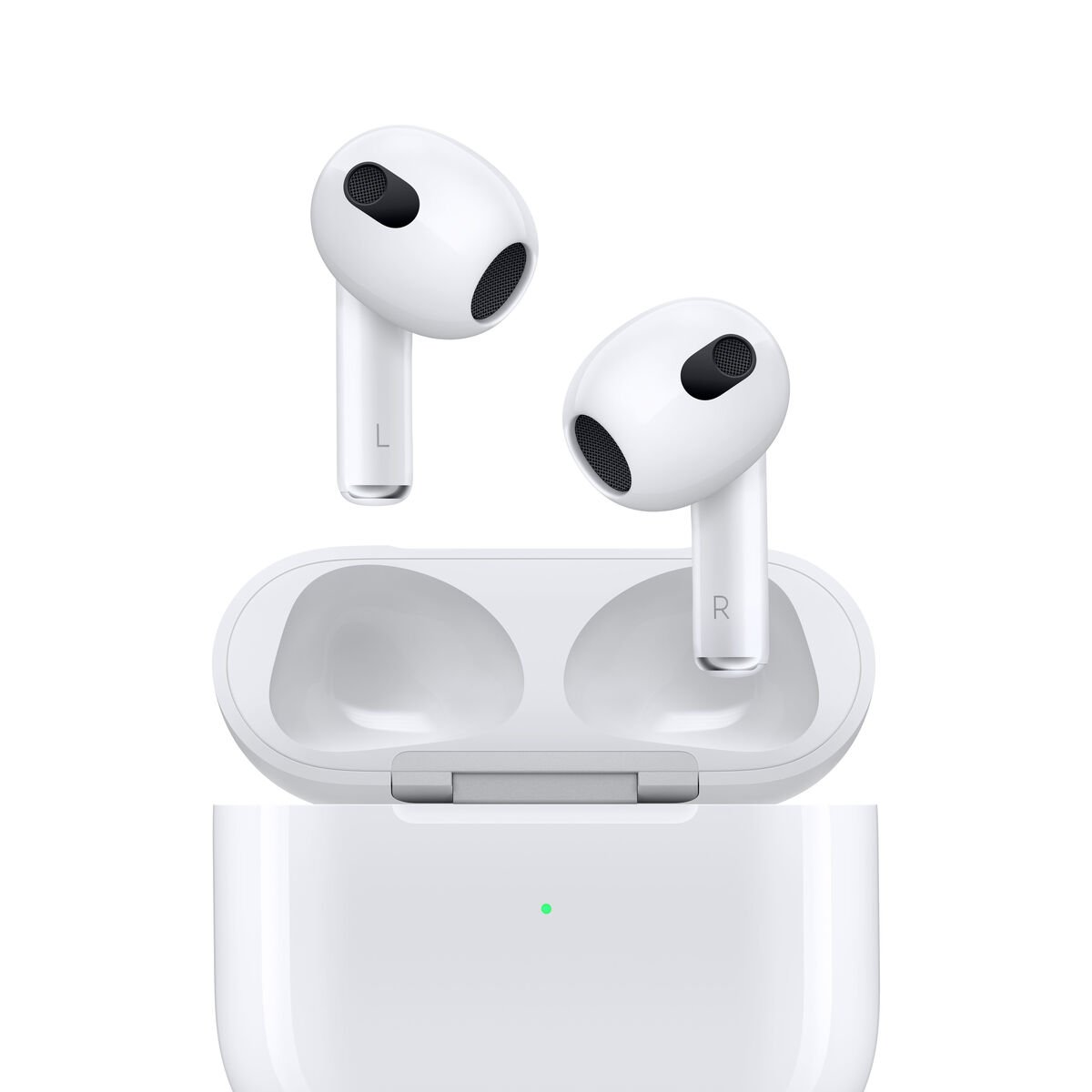 0194253324140_I00.jpg Ausinės su mikrofonu Apple AirPods (3rd generation) Balta