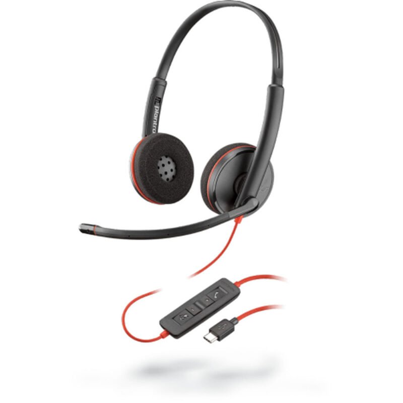 Ausinės su mikrofonu Poly C3220