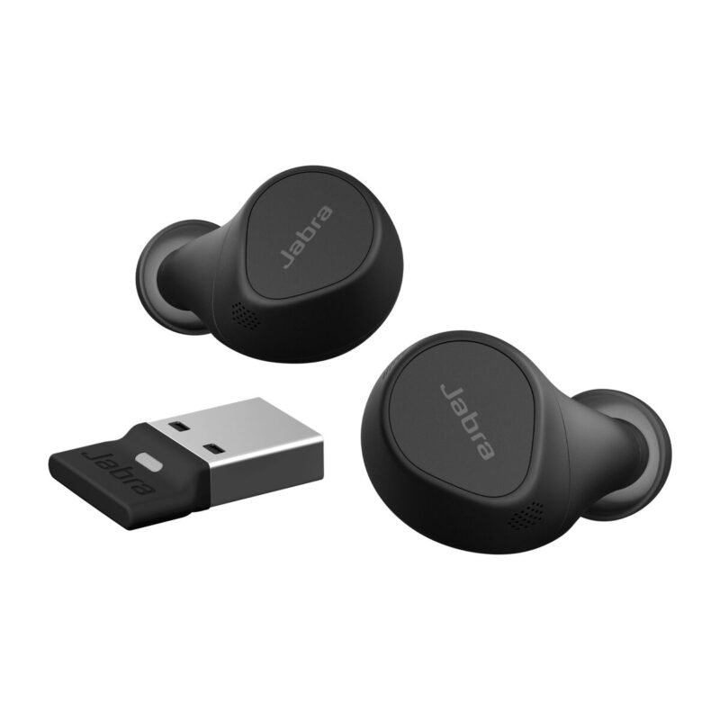 Bluetooth laisvų rankų įranga su mikrofonu Jabra Evolve2 Buds