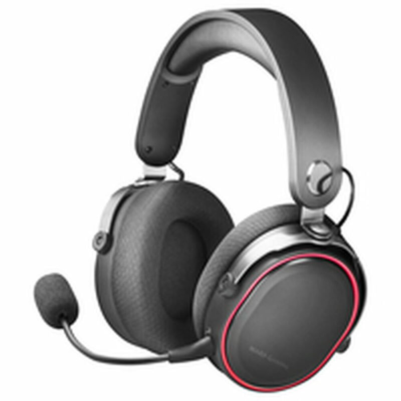 Ausinės su mikrofonu Mars Gaming MHW Juoda