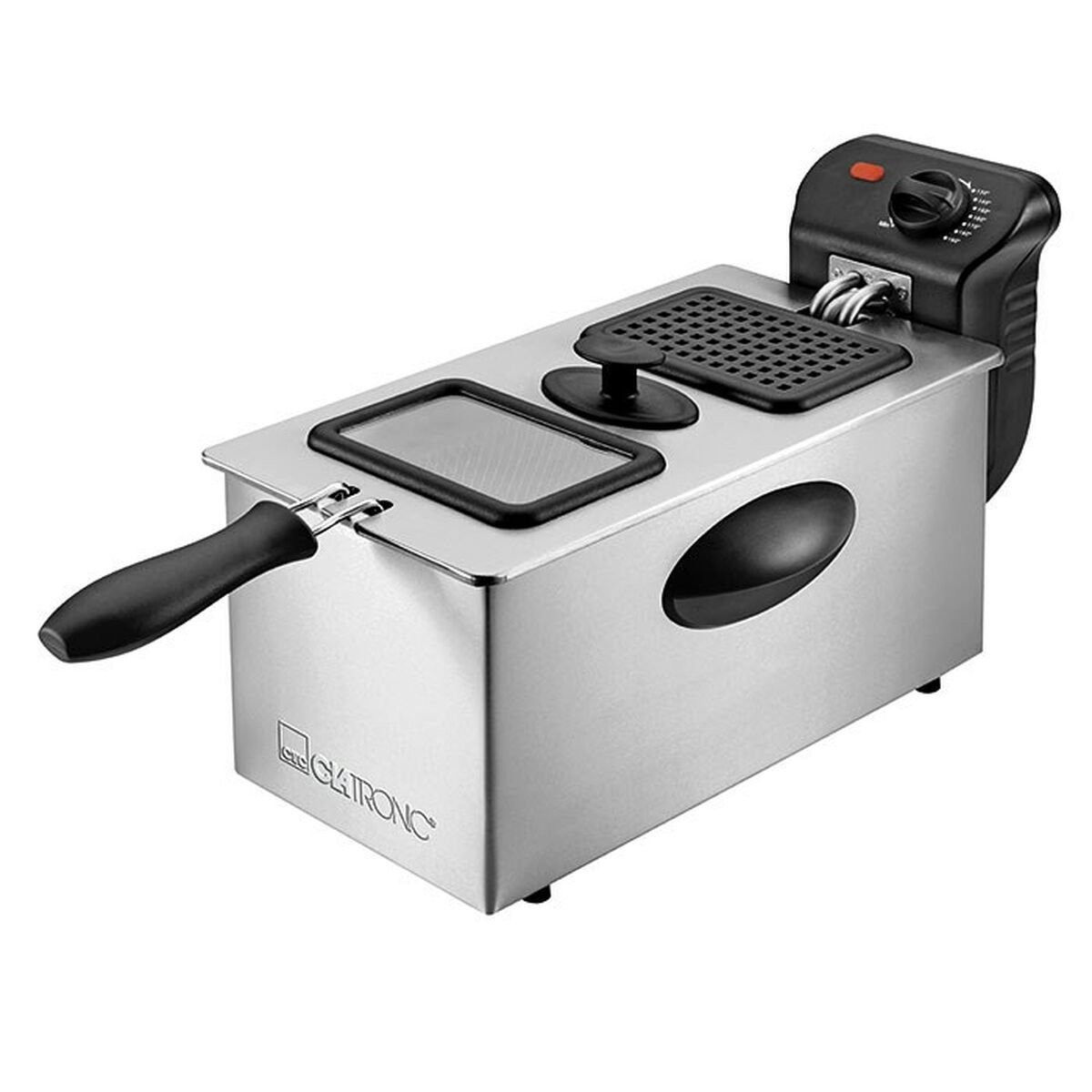 4006160636857_S9136194_P00.jpg Gruzdintuvė Clatronic FR 3587 Juoda Sidabras 2000 W 3 L