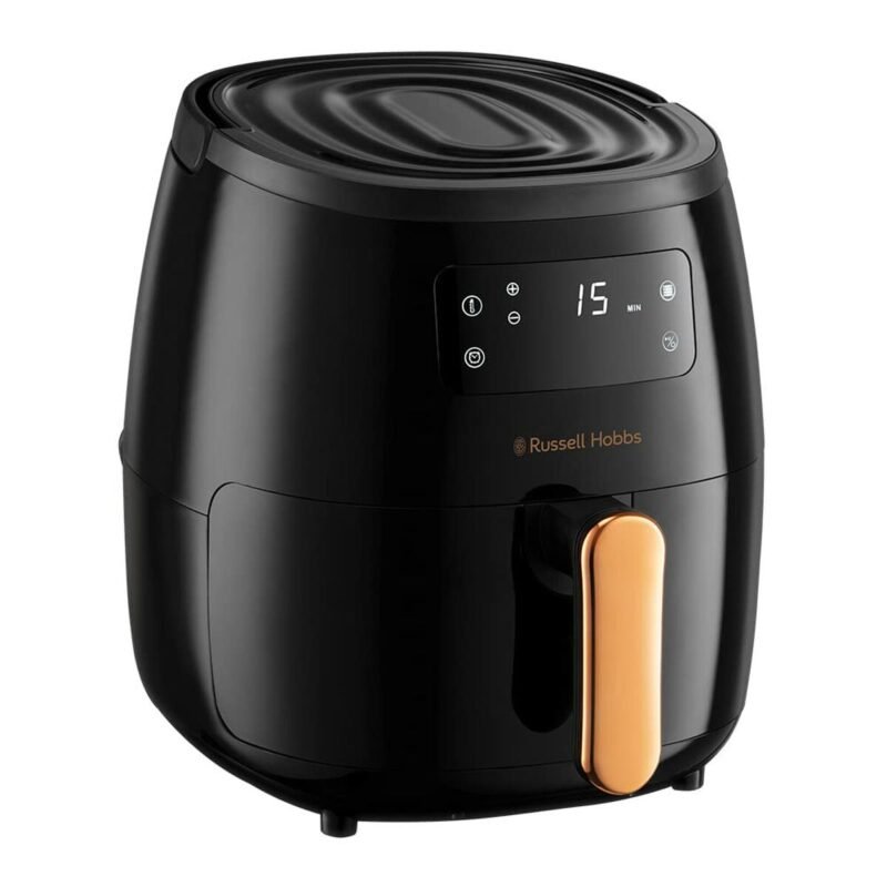 Gruzdintuvė, beveik nenaudojanti Aliejaus Russell Hobbs 26510-56 1650 W Juoda 5 L