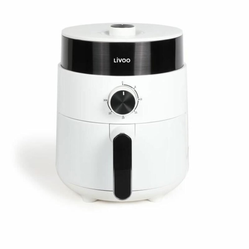 Gruzdintuvė, beveik nenaudojanti Aliejaus Livoo 1200 W 2,5 L Balta